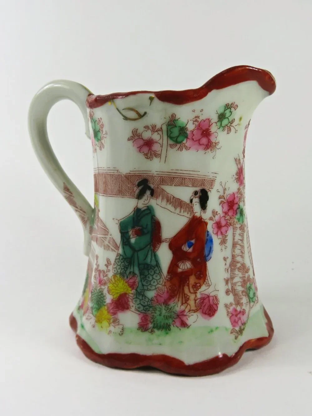 Vintage Hand Painted Japan Floral 4
